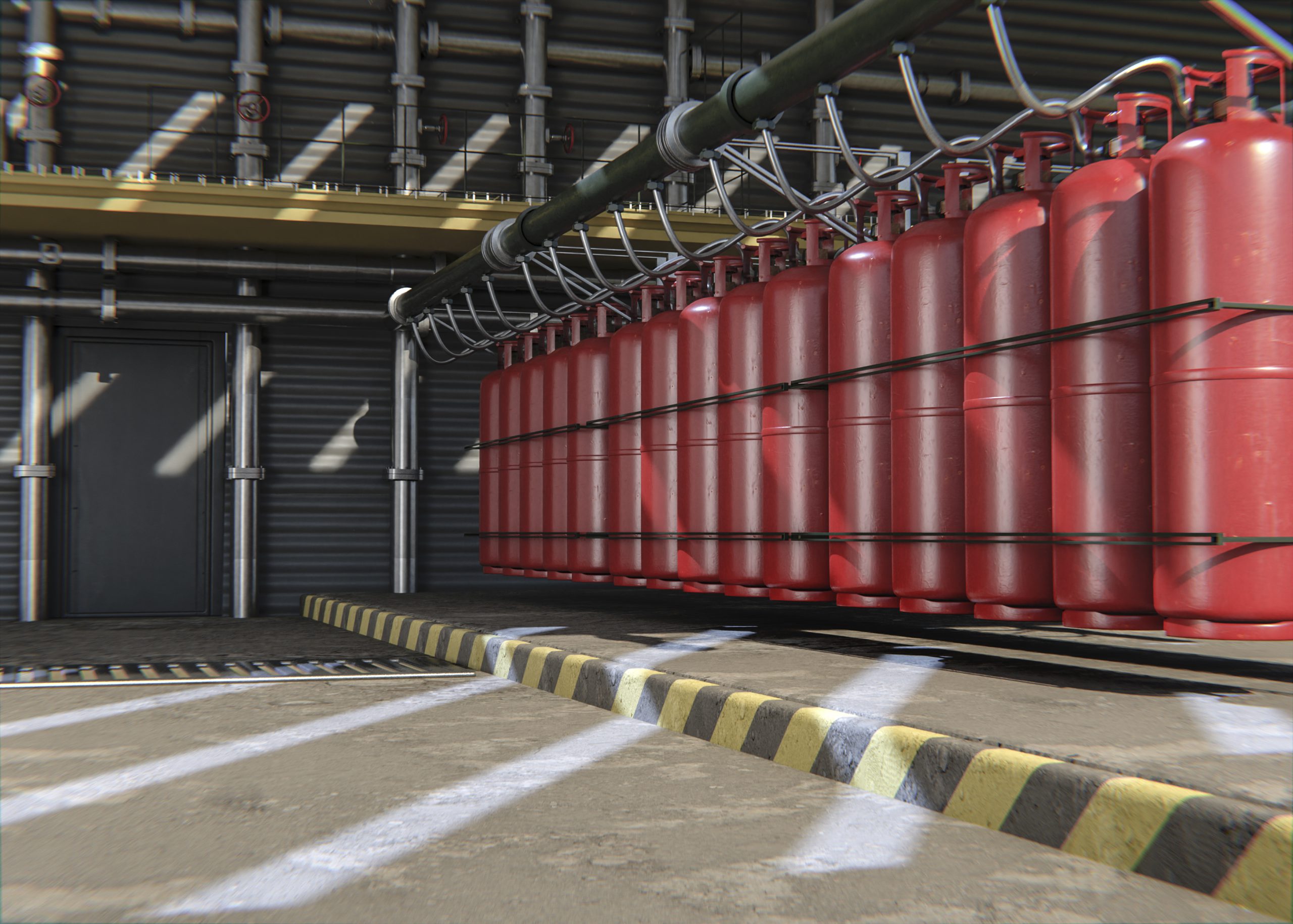 Zbiorniki przeciwpożarowe stalowe – system magazynowania i dystrybucji środków gaśniczych.